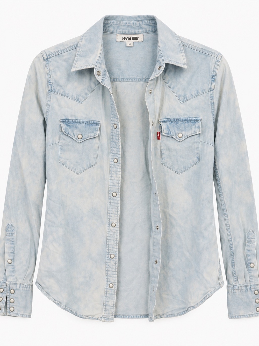 Levi's Light Blue Denim Western Shirt